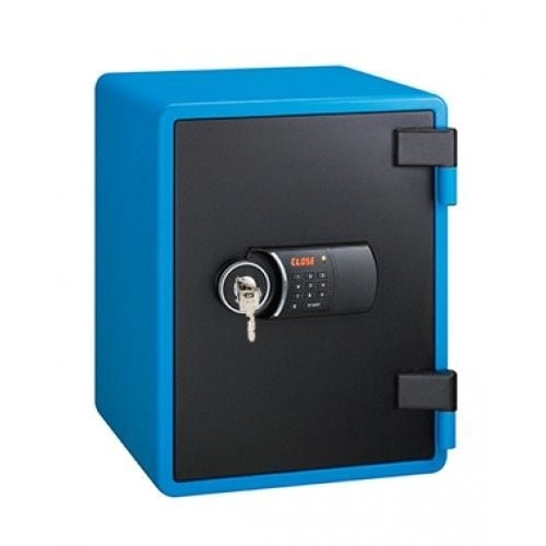 Eagle YES-031DK Fire Resistant Safes Digital And Key Lock - Blue Eagle YES-031DK Fire Resistant Safes Digital And Key Lock - Blue