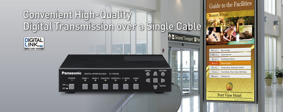 Panasonic DIGITAL LINK Interface Box – ET-YFB100G