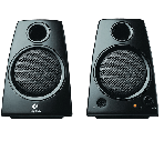Logitech Z130 2-Way Black Wired 5 Watt Full Stereo Sound Speakers Logitech Z130 2-Way Black Wired 5 Watt Full Stereo Sound Speakers