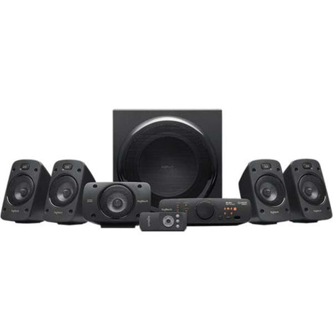 Buy Logitech Z906 Surround Sound Audio Speaker in Dubai, Sharjah, Abu Dhabi, Ajman, Al Ain, Ras Al Khaimah, Fujairah, Umm al Quwain, UAE
