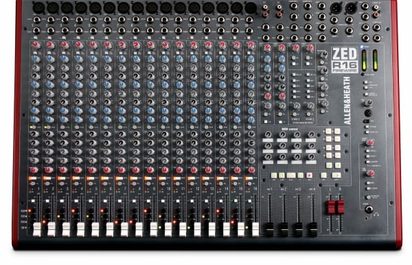 Allen & Heath ZED-R16 16 Channel FireWire and Sonar Recording Mixer Allen & Heath ZED-R16 16 Channel FireWire and Sonar Recording Mixer