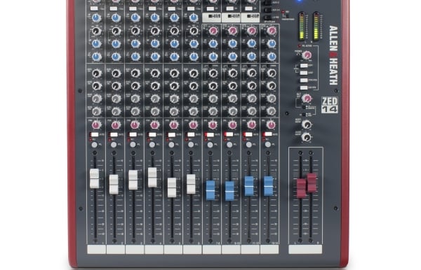Allen & Heath ZED-14 Multipurpose Mixer for Live Sound and Recording Allen & Heath ZED-14 Multipurpose Mixer for Live Sound and Recording