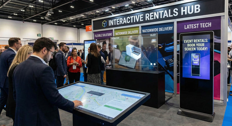 Interactive Screens on Rental