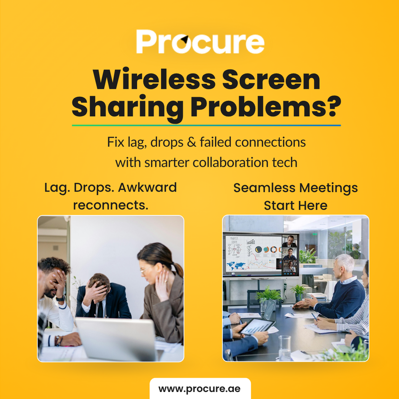 Wireless Screen Sharing Problems — How to Fix for Smooth Meetings