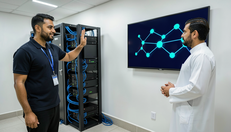 Fortinet firewall sizing guide for small UAE offices by headcount and bandwidth