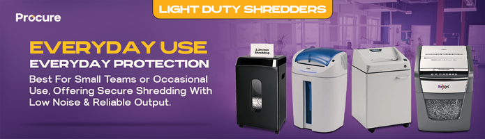 Light Duty Shredders