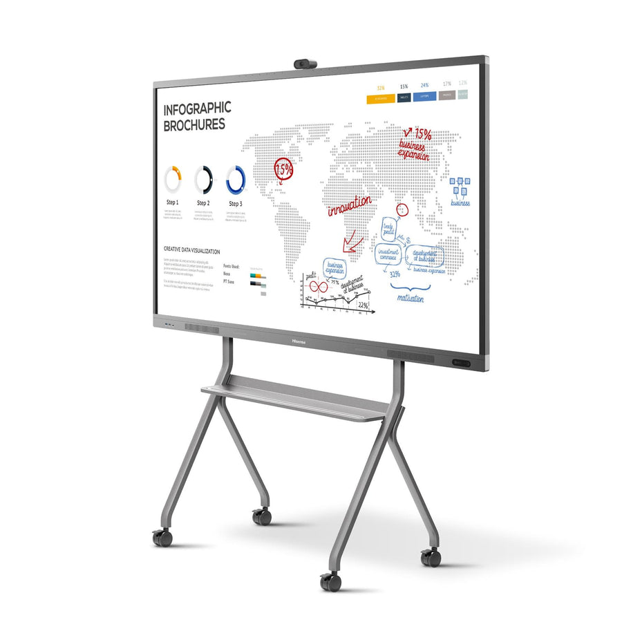 Hisense 86WR6BE 86-inch interactive flat panel with optional camera