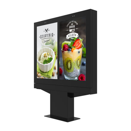 Hisense 55SDT25P_X2 55-inch 1x2 outdoor drive-thru digital signage display