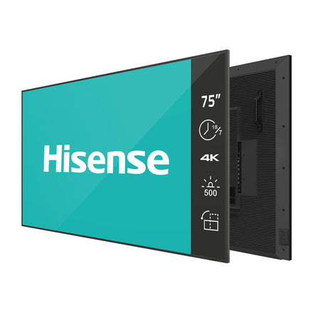 75” 4K UHD Digital Signage Display - 18/7 Operation – 75B4E30T