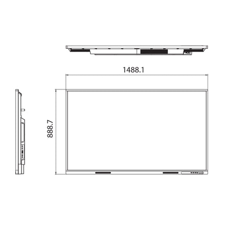 Hisense 65WM5GE 65-inch interactive flat panel