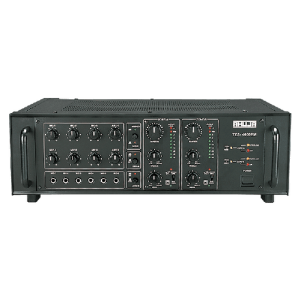 Ahuja TZA4000EM USB-SD 6-Microphone & 2-Aux Input PA Amplifier
