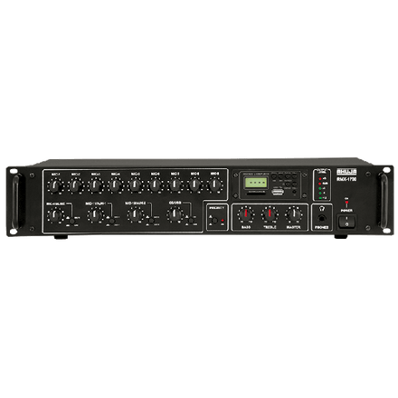 Ahuja RMX1700 17 Channel Rack Mounting Preamplifier Console