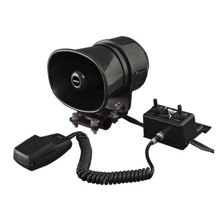 Ahuja MPA40S Siren and Volume Control for Motorcycle Portable System