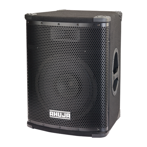 Ahuja SRX120DXM Wooden Carpet Body Speaker