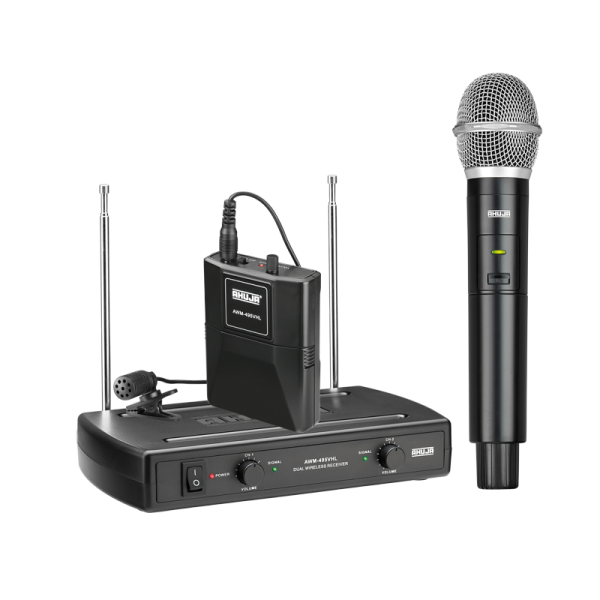 Ahuja AWM495VHL 80-12,000Hz PA Microphone System