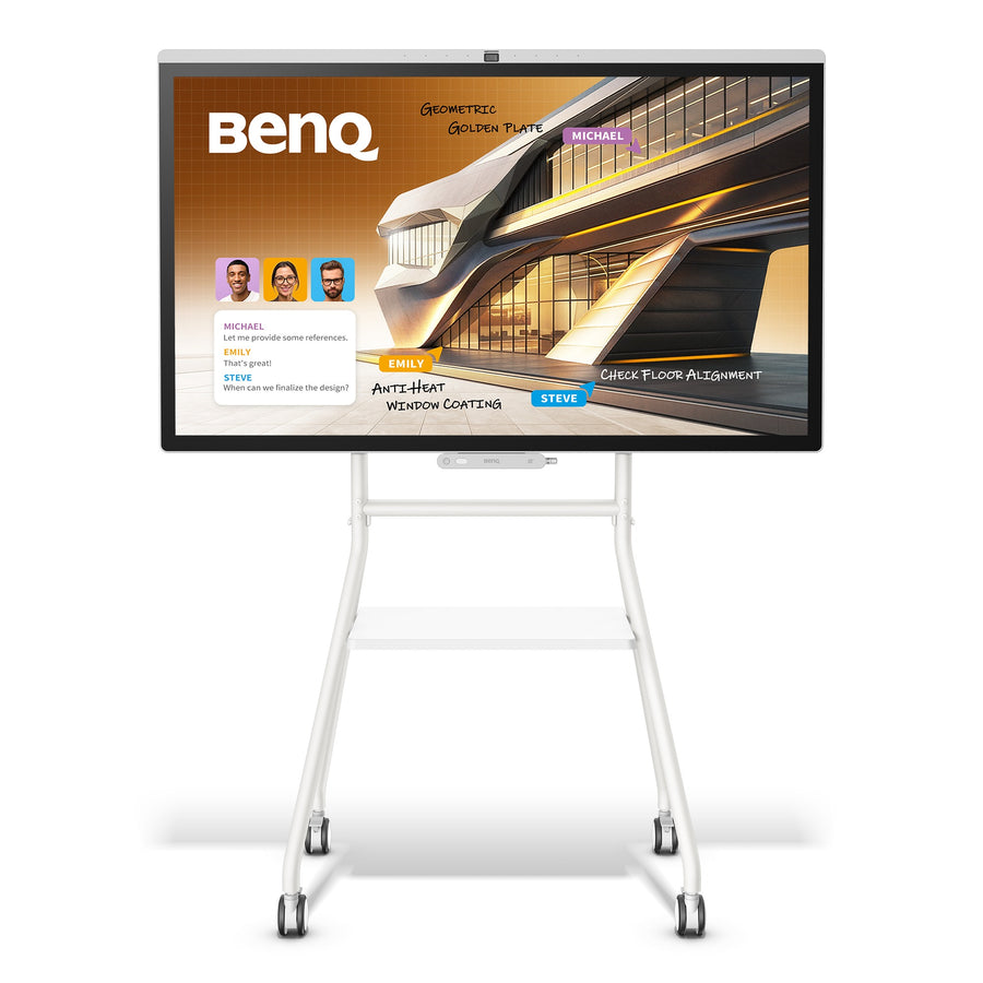 BenQ MT01R rotating rolling stand with VESA mount