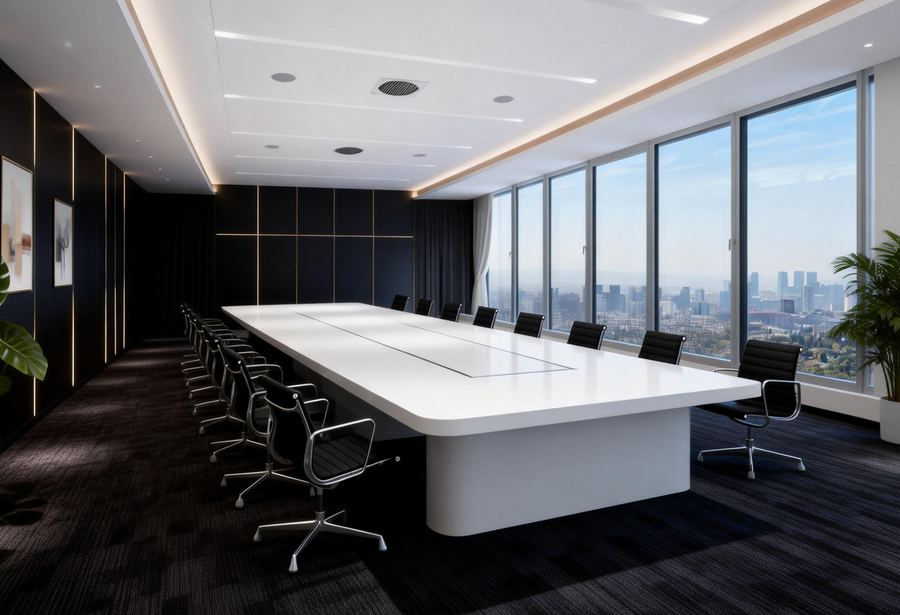 AISPEECH MC10 white high-end ceiling conference microphone