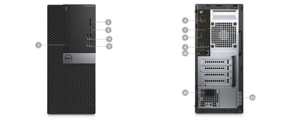 Dell OptiPlex 3040 MT Workstation (Core i5, 500GB, 4GB, Win 8.1 Pro Includes Win 10 Pro License)
