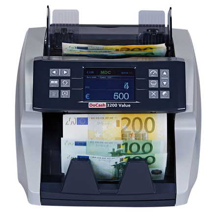 DoCash 3200 Value Ticket Counter, Professional Banknote Counter, SKU: DoCash 3200 Value