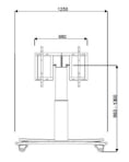 Anchor Electrical Height Adjustable and Tiltable Mobile System for Secondary School and Grown-ups