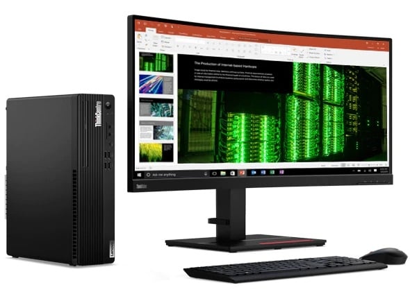 Lenovo ThinkCentre M70S SFF Desktop (Intel Core i5, 4GB RAM, 1TB HDD, Win10Pro64)