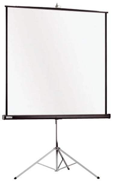 Legamaster 244 x 244 cm 120" Diagonal 4:3 Aspect Mobile Tripod Screen
