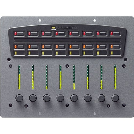 Allen & Heath 8 Fader, 16 Switches 25 LED Rotary Panel