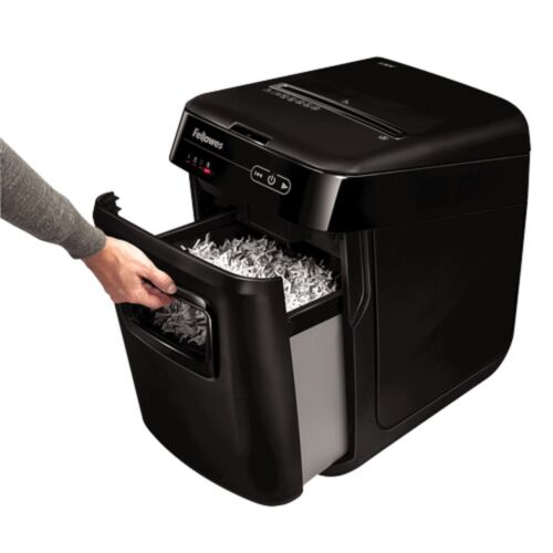 Buy Fellowes AutoMax™ 130C Cross-Cut Shredder in Dubai, Sharjah, Abu Dhabi, Ajman, Al Ain, Ras Al Khaimah, Fujairah, Umm al Quwain, UAE