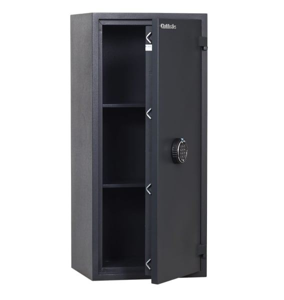 Chubbsafes Home Safe S2 30P M-90 91L 2 Shelves Electronic Lock Fire And Burglary Proof Security Safe