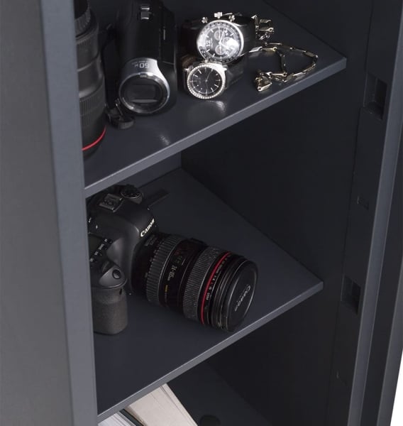 Chubbsafes Home Safe S2 30P M-90 91L 2 Shelves Electronic Lock Fire And Burglary Proof Security Safe