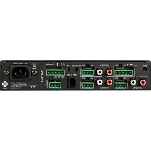 JBL CSMA 1120 Commercial Series Mixer Amplifier