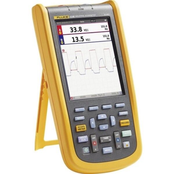 Fluke 125B/EU 120 B Series 40Mhz ScopeMeter Digital Oscilloscope