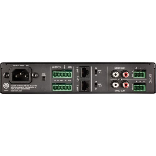 JBL CSA 280Z Audio Powerful Amplifier (2 x 80W)