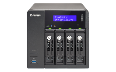 QNAP TS-453 Pro (Celeron 2.0, 2GB, QTS 4.1)