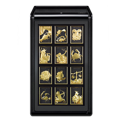 Eagle Fire Resistant Safe LU-2000GOLD – Gold Pattern, Secure Storage Safe, SKU LU-2000GOLD