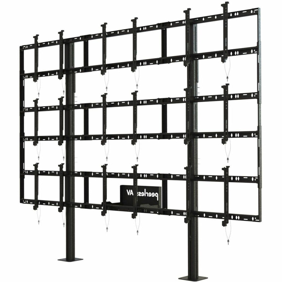 Peerless DS-S555-3X3 modular video wall pedestal mount for nine 46-55-inch displays