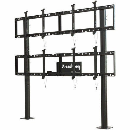 Peerless DS-S560-2X2 modular video wall pedestal mount for four displays