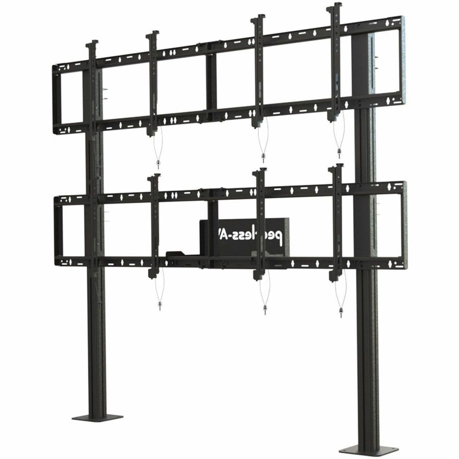 Peerless DS-S560-2X2 modular video wall pedestal mount for four displays