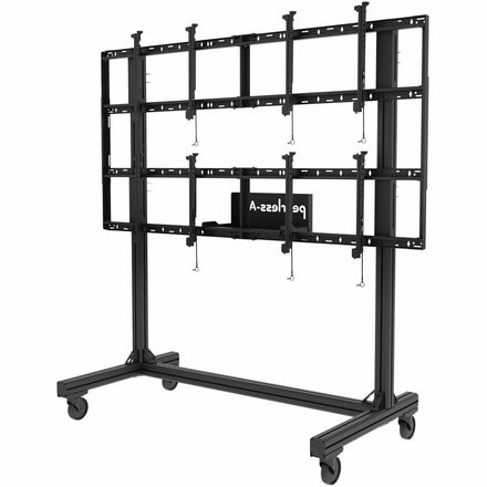 Peerless DS-C560-2X2 portable video wall cart for 46-60-inch displays