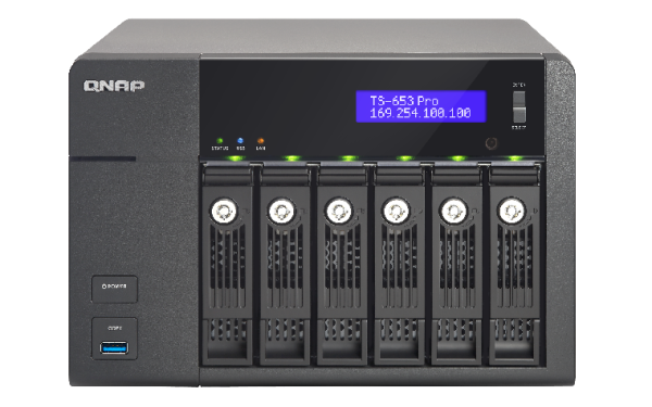 QNAP TS-653 Pro (TS-653 Pro-8G) (Celeron 2.0, 8GB, QTS 4.1)