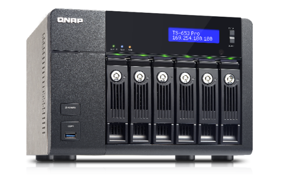 QNAP TS-653 Pro (TS-653 Pro-8G) (Celeron 2.0, 8GB, QTS 4.1)