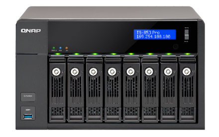 QNAP TS-853 Pro (TS-853 Pro-8G) (Celeron 2.0, 8GB, QTS 4.1)
