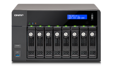 QNAP TS-853 Pro (Celeron 2.0, 2GB, QTS 4.1)