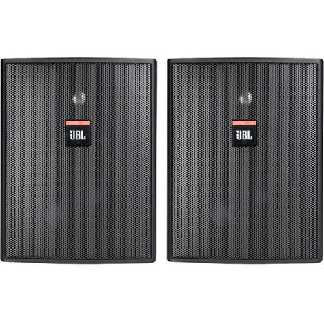JBL Control 25AV 2-Way 200W Shielded Loudspeaker (Pair, Black)