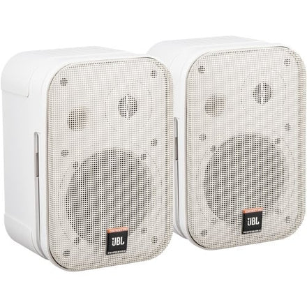 JBL Control 1 Pro - 5" Two-Way Professional Compact Loudspeaker White (Pair)