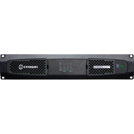 Crown Audio DCI4X300DA-U-EKFX Dante-AES67 With Four Channel DSP Amplifier