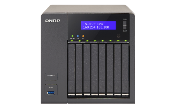 QNAP TS-853S Pro (Celeron 2.0, 4GB, QTS 4.1)