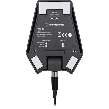 Audio-Technica U891Rb Cardioid Condenser Boundary Switch Phantom Only Microphone