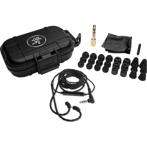 Mackie MP-360 Triple Balanced Armature Professional In-Ear Monitors (Clear)