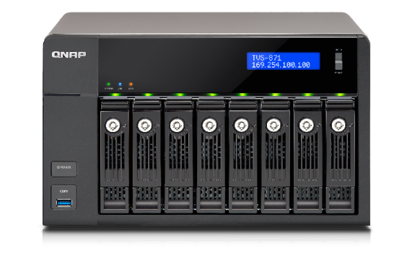 QNAP TVS-871 (TVS-871-PT-4G) (Intel G3250, 4GB, QTS 4.1)